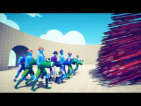 ARMY OF BOXERS vs EVERY GOD - Totally Accurate Battle Simulator TABS