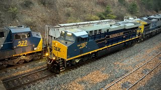 Fall Frenzy On The CSX! Ft. 8 Heritage Units, Foreign Power & Much More! Cumberland, MD Fall 2025  