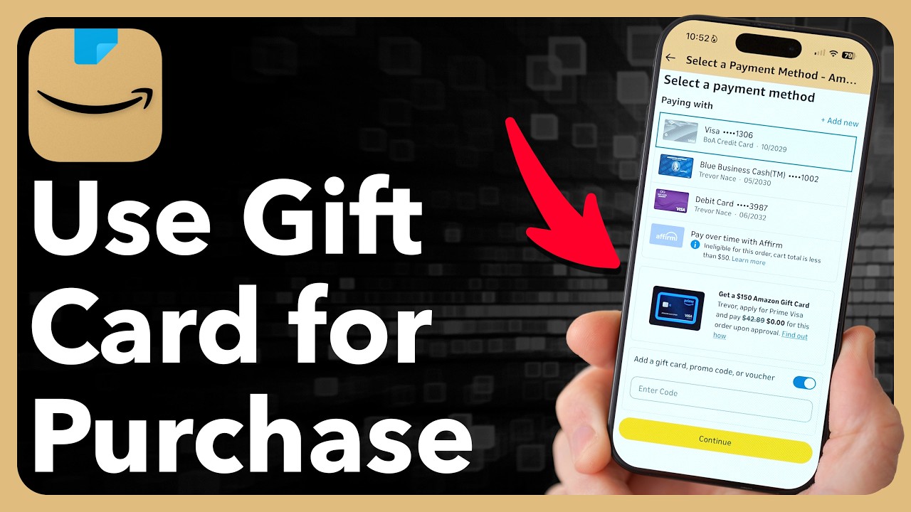 How To Buy Something On Amazon With A Gift Card
