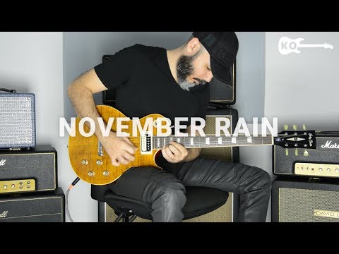 Guns N' Roses - November Rain - Electric Guitar Cover by Kfir Ochaion