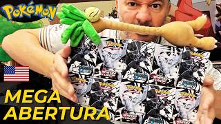 🇺🇸 MEGA ABERTURA de POKEMON White Flare e Black Bolt #cartaspokemon