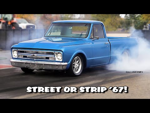 TURBO LS '67 CHEVY C10 SHORTBED FLEETSIDE PICKUP! STREET OR STRIP! BYRON DRAGWAY!