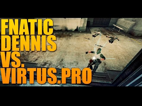 fnatic dennis vs. Virtus.Pro - SICK FAST AWP ACE - ECS Season 2 Europe