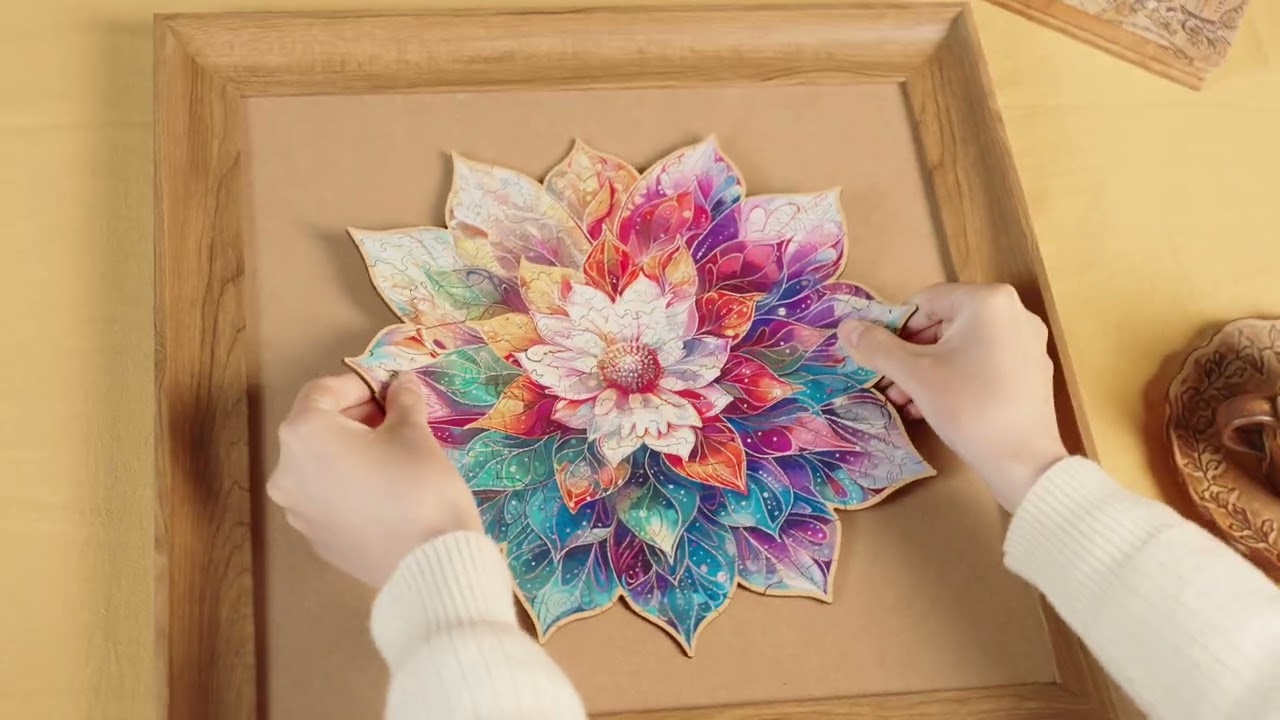 RoboTime 3D Puzzle Mystic Mandala Flower RoboTime 3D Puzzle Mystic Mandala Flower