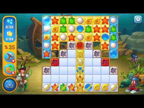 Fishdom level 680 Gameplay (iOS Android)