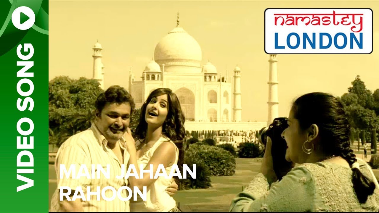 Mai Jahan Rahu, Mai Kahee Bhee Hu Lyrics | Namastey London | Krishna, Rahat Fateh Ali Khan | Himesh Reshammiya