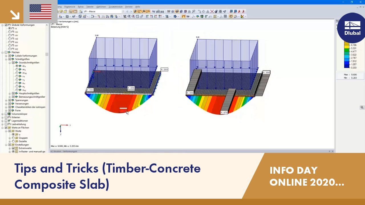 Tips and Tricks (Timber-Concrete Composite Slab) | RFEM | Info Day Online | 15.12.2020 | 4/4