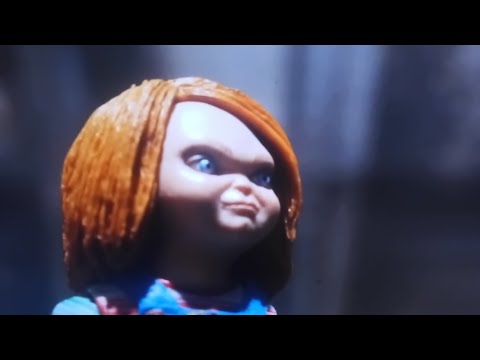 Reaction to chucky vs m3gan stop motion
