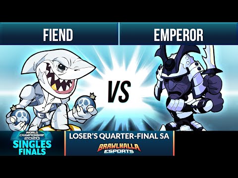 Fiend vs Emperor - Loser's Quarter-Final - Brawlhalla World Championship 2020 - 1v1 SA