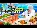 How one kitchen prepares 15,000 airplane meals a day!