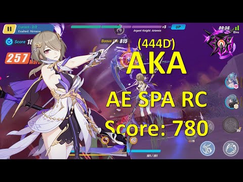 HI3 Abyss Superstring Dimension Nirvana (444D) - AE(s0) SPA(ss) RC vs AKA - Weather Ignited (780)