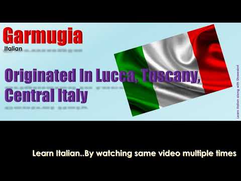 Garmugia  ~ How to say Italian Soup Name Garmugia