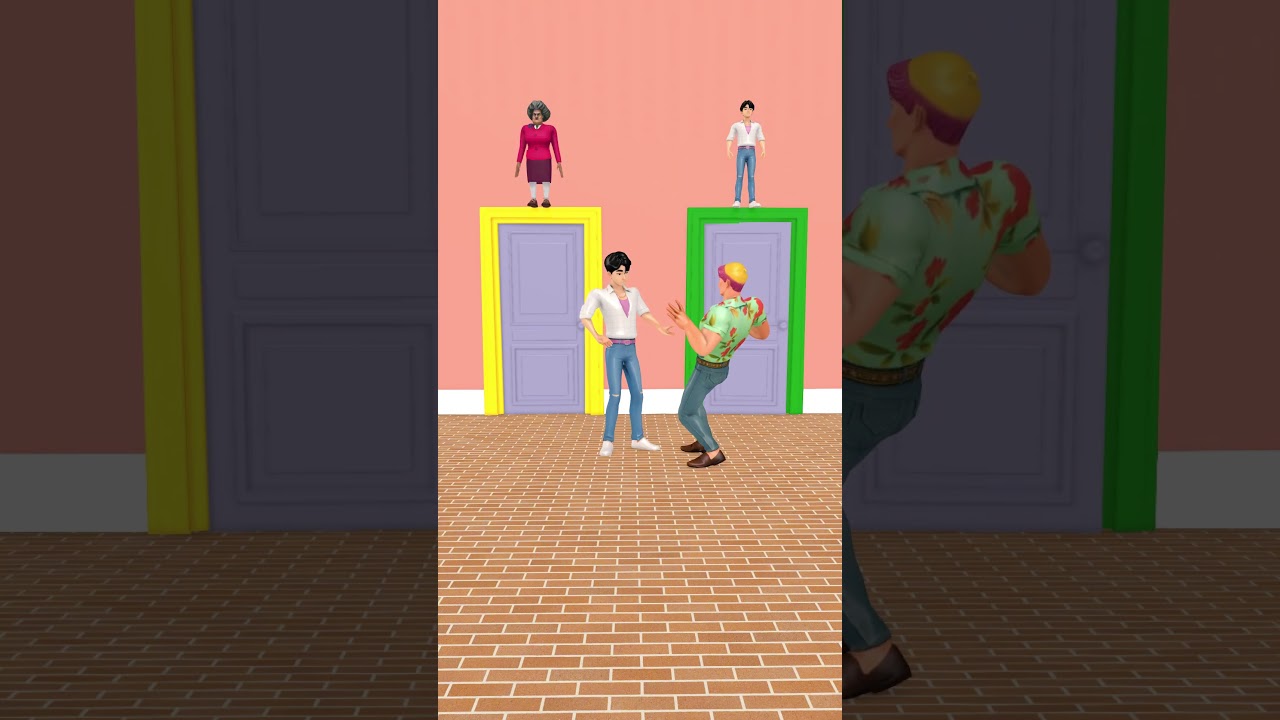 Rumi Trolls Jinu... In The Wrong House! 🚪 Kpop Demon Hunter #scaryteacher #kpopdemonhunters #funny