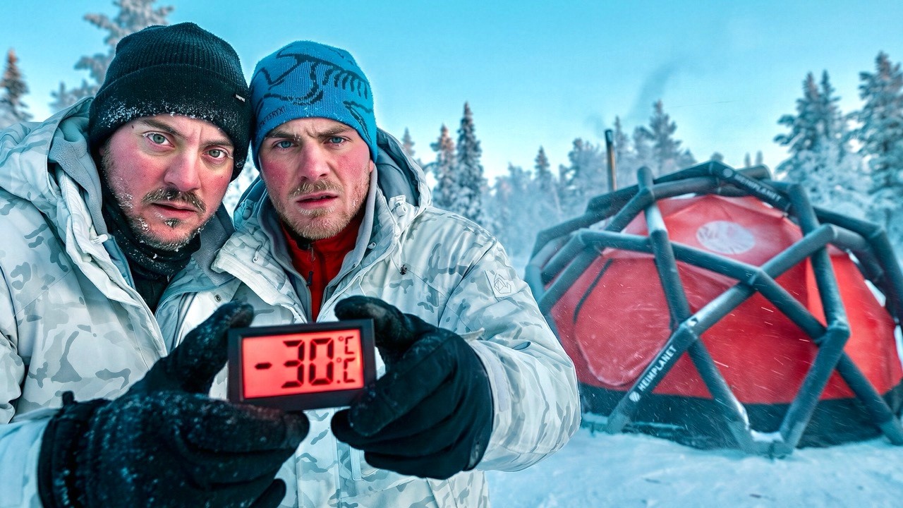 5 Tage bei -30° am Polarkreis (mit 7 vs. Wild Gründer)