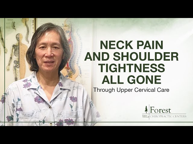 Neck Pain and Shoulder Tightness All Gone Through Upper Cervical Care