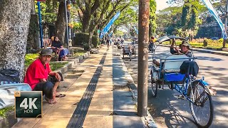 Download lagu Street Walk Malang City | Shady City & Traditional Transportation | Walking Tour Indonesia 4K mp3