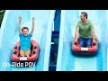 Depth Charge at Thorpe Park - POV - 4K - 2023