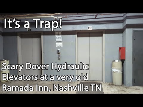 Scary Dover Elevators at the Ramada Inn in Nashville, TN