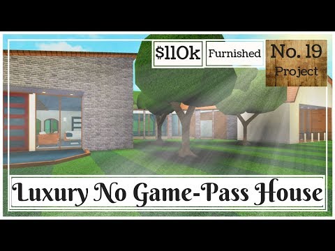 Bloxburg 1 Story Modern House No Gamepass Smotret Onlajn Na - roblox bloxburg luxury no game pass house speed build