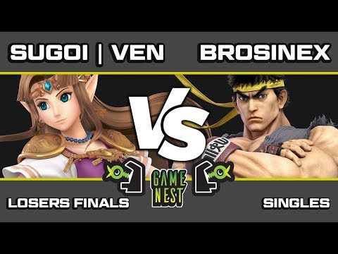 Game Nest Smash It Up: Sugoi | Ven (Zelda) vs Brosinex (RYU) - Losers Finals