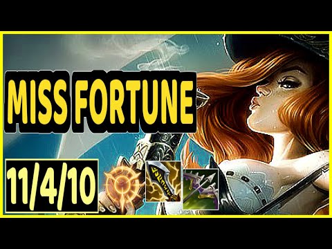MISS FORTUNE VS DRAVEN - 11/4/10 KDA ADC GAMEPLAY GRANDMASTER I