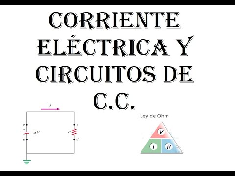 CLASE 21 CORRIENTE ELECTRICA Y CIRCUITOS DE CC