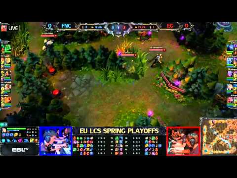 Fnatic vs Evil Genius Game 1 LCS 2013 EU Spring semi finals 1080p HD