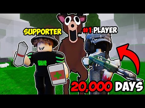 Using The NEW Support Class With The #1 Player To Survive 99 Nights In The Forest..(do not use)