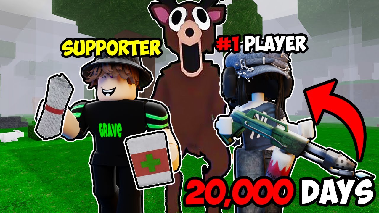 Using The NEW Support Class With The #1 Player To Survive 99 Nights In The Forest..(do not use)