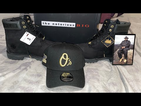 The Notorious Big Black & Gold Timberland Boots Unboxing #timberlandboots #timberlands