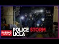 UCLA Protesters ASSAULTED By Cops Who Did NOTHING About Pro-Israel Attacks; Biden Weighs In