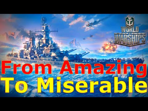 World of Warships- This Ship Was THE MOST CRACKED THING When Released, But Now Its Miserable