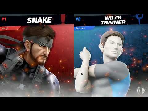 Strike League Qualifier 2 - SM Kurry (Snake) vs UTDeBalance (Wii Fit) Winners - SSBU