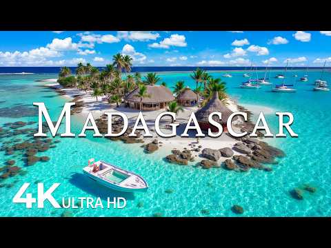 FLYING OVER MADAGASCAR (4K UHD) – Soothing Music Along With Beautiful Nature Video - 4K Video UHD #8