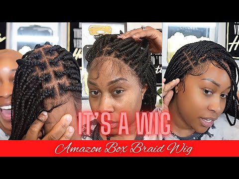 KNOTLESS BRAID WIG| REALISTIC AMAZON WIG| WIG REVIEW...