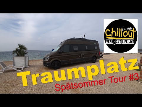 Traumplatz💖 in Kroatien💖Unsere Spätsommer Tour 2023 #3 Wohnmobilreisen👍