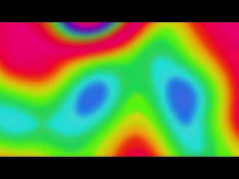 Psychedelic colorful Ambient rainbow wave(2 hour video)