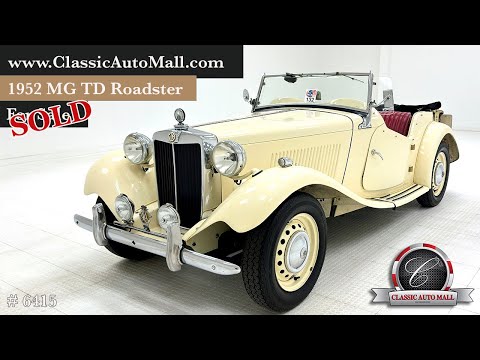 1952 MG TD (CC-1852525) for sale in Morgantown, Pennsylvania