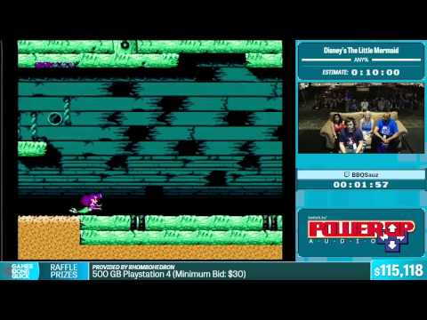 Disney's The Little Mermaid by BBQSauz in 7:33 - Summer Games Done Quick 2015 - Part 19
