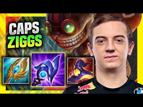 WHEN CAPS PLAYS ZIGGS MID! - G2 Caps Plays Ziggs Mid vs Yone! | Season 11