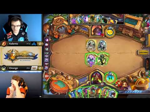 Kolento vs Orange - Group B Initial - Hearthstone Grandmasters Europe Playoffs