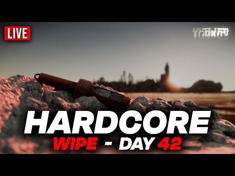 HARDCORE WIPE - Day 42 | UNLOCKING LIGHTKEEPER | Escape from Tarkov