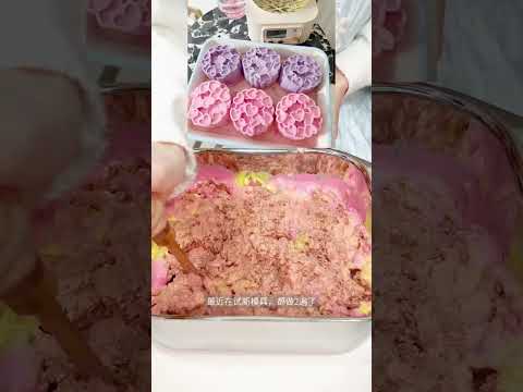 Nine Strawberries in Lemon Ice Cream - Press Down & Savor the Sweetness Cat Meals Relaxing