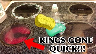 HOW TO CLEAN A BURNT STOVE TOP | HOW TO CLEAN A GLASS ELECTRIC STOVE TOP