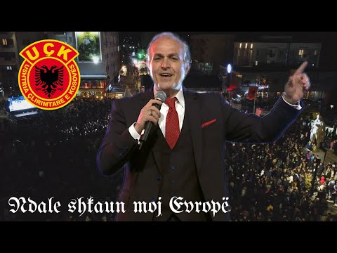Kastriot Tusha - Ndale shkaun moj Evropë (LIVE)