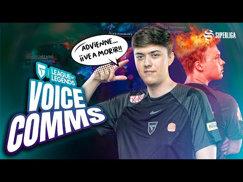 ¿¡PUEDES IR A MORIRTE AHORA!? 🤬 | VOICE COMMS SUPERLIGA | GIANTS vs G2 ARCTIC