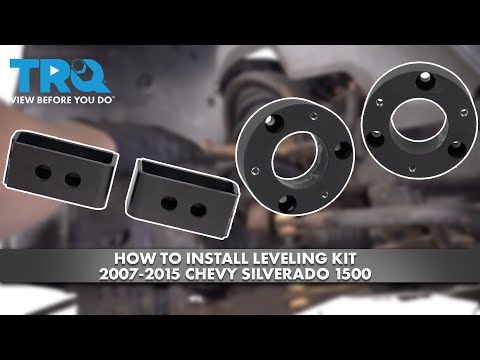 How To Install Front and Rear Leveling Kit 2007-2015 Chevy Silverado 1500