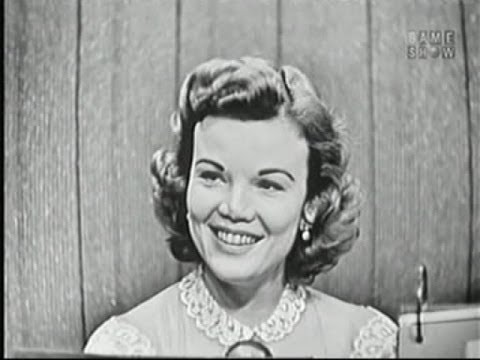 What's My Line? - James Kilgallen [Dorothy's father!]; Nanette Fabray (Nov 18, 1956)