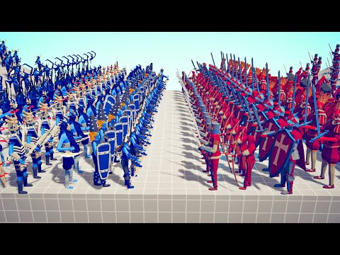 100x MEDIEVAL ARMY ⚔️ vs ❓ 100x EVERY ARMY / Totally Accurate Battle Simulator ( TABS )