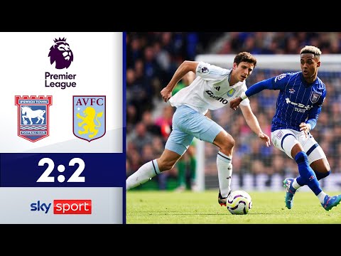 Ipswich kämpft sich zurück! | Ipswich Town F.C. - Aston Villa | Highlights - Premier League 2024/25